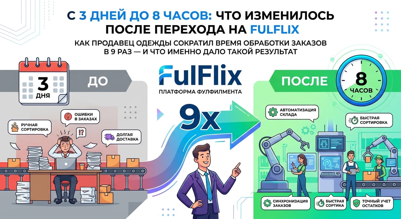 С 3 дней до 8 часов: что изменилось после перехода на FulFlix