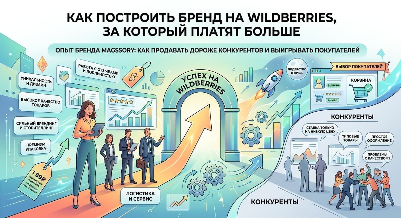 Как построить бренд на Wildberries, за который платят больше