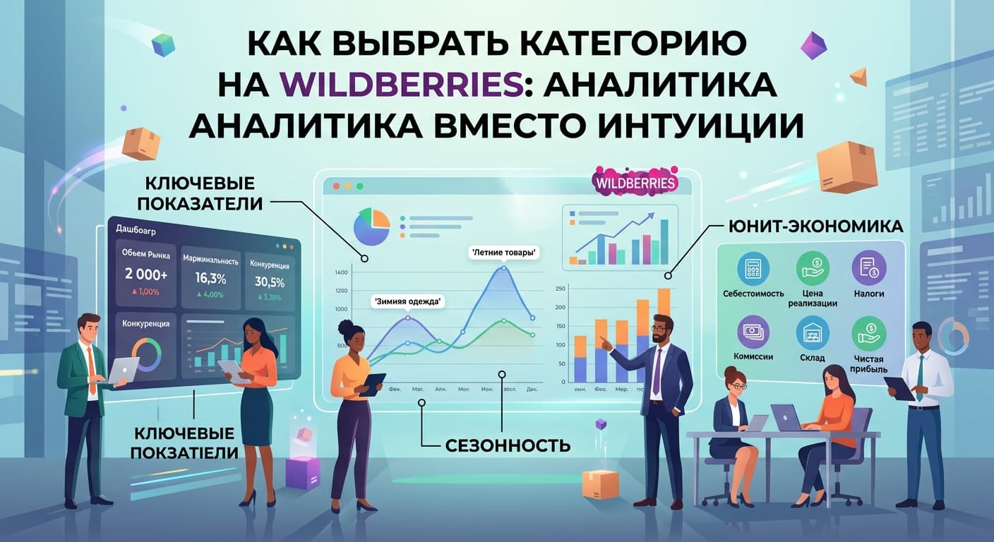 Как выбрать категорию на Wildberries: аналитика вместо интуиции