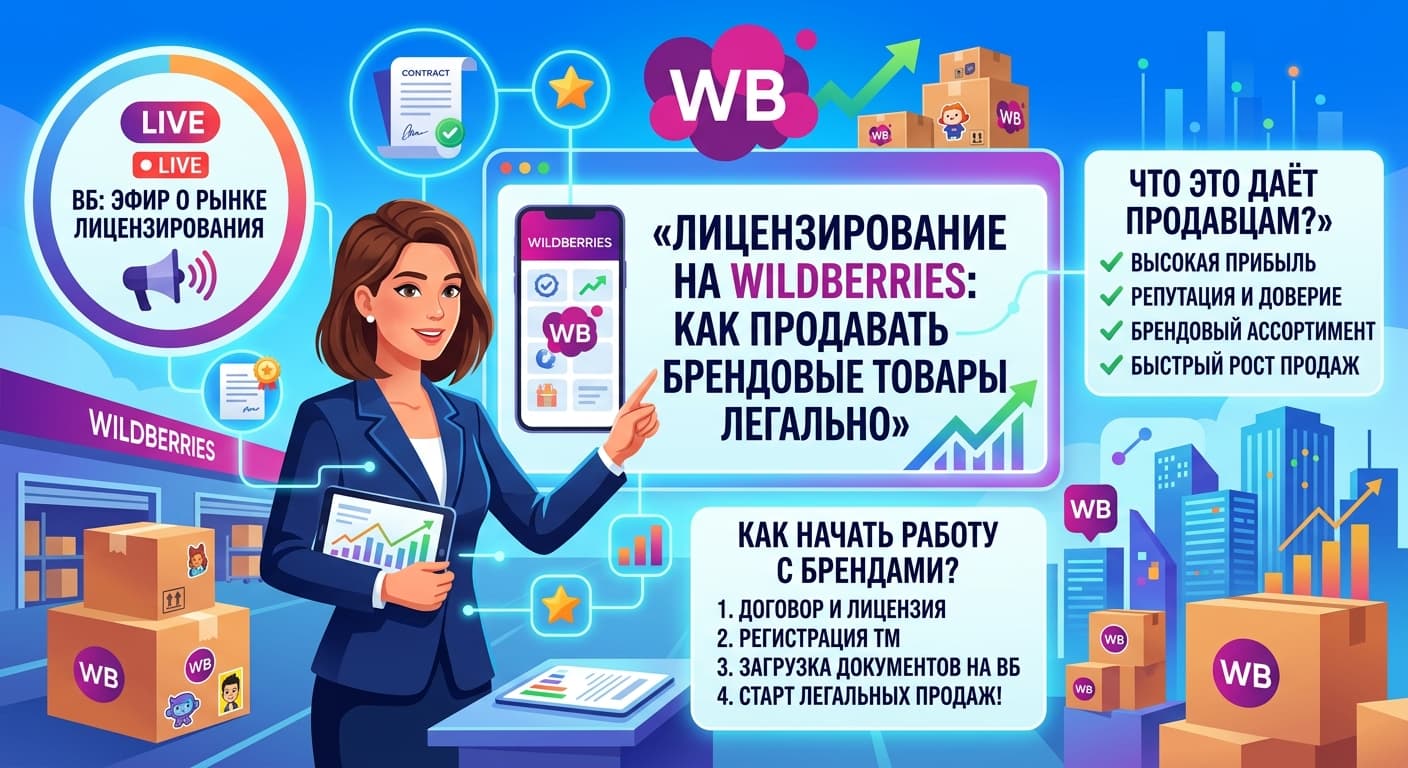 Лицензирование на Wildberries: как продавать брендовые товары легально