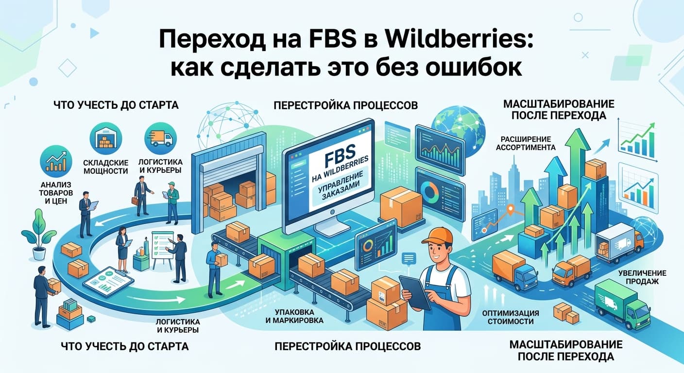 Переход на FBS в Wildberries: как сделать это без ошибок
