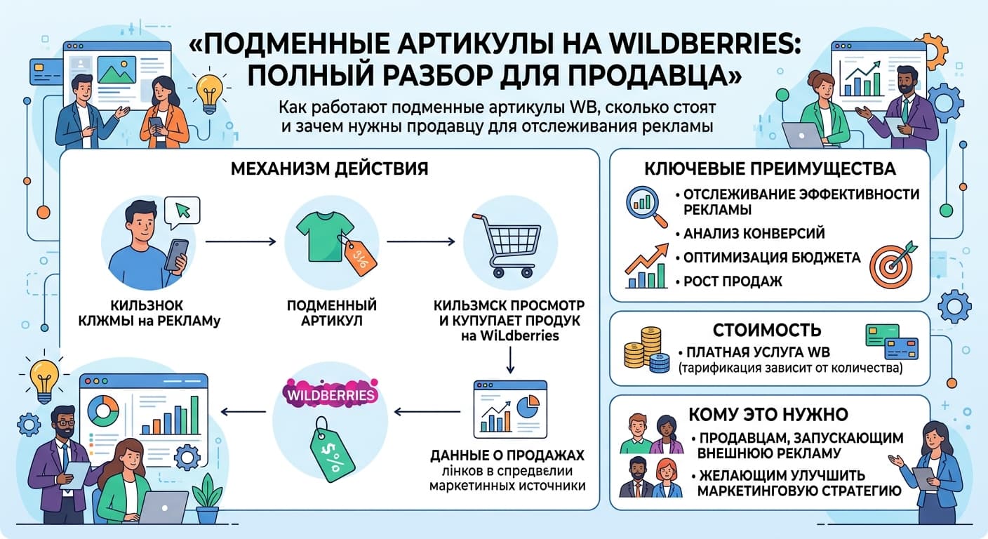 Подменные артикулы на Wildberries: полный разбор для продавца