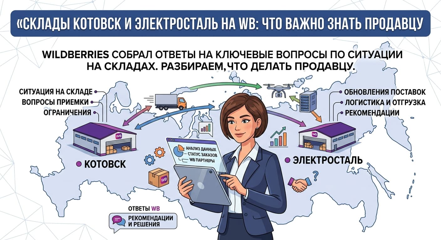 Склады Котовск и Электросталь на WB: что важно знать продавцу