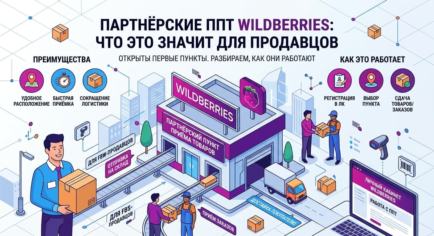 Партнёрские ППТ Wildberries: что это значит для продавцов