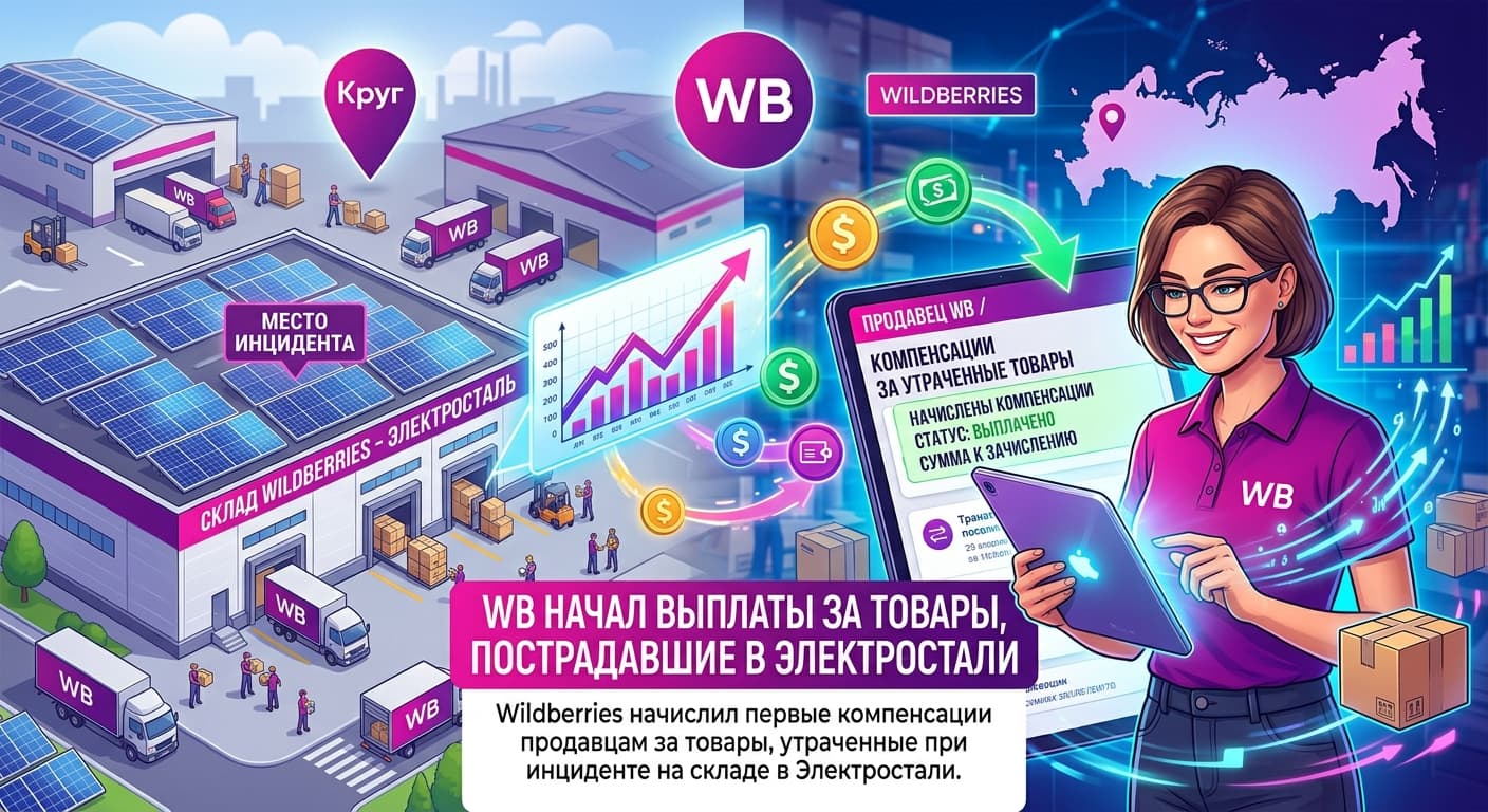 WB начал выплаты за товары, пострадавшие в Электростали