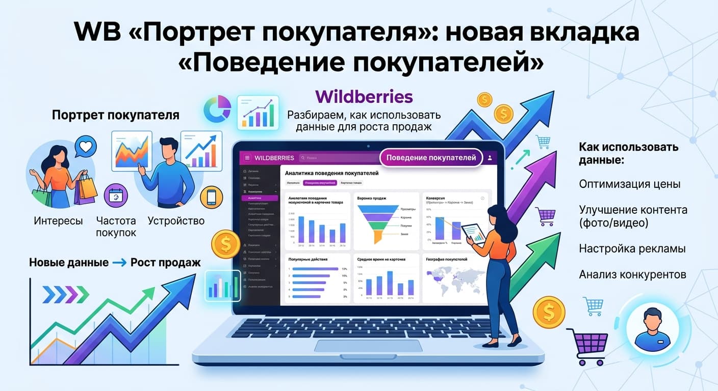 WB «Портрет покупателя»: новая вкладка «Поведение покупателей»