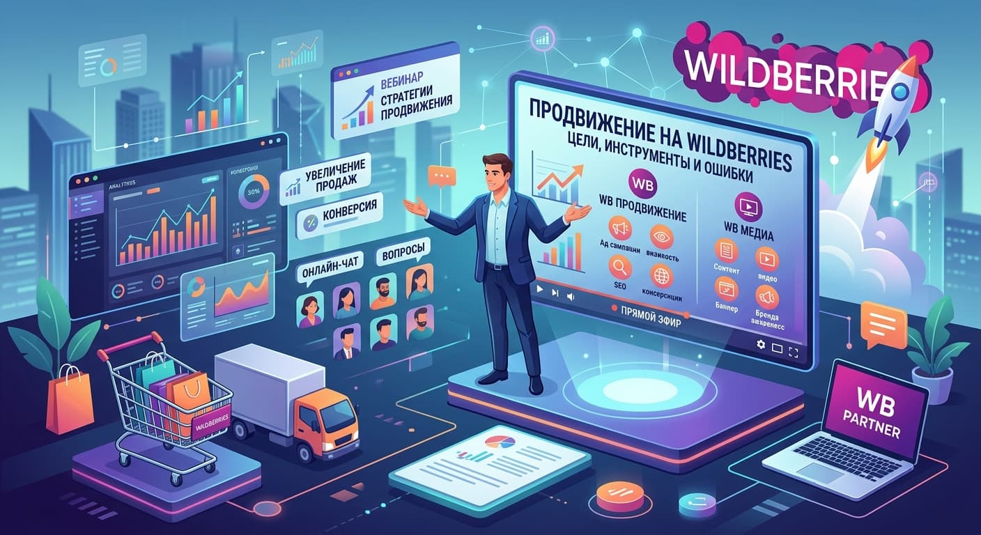Продвижение на Wildberries: цели, инструменты и ошибки