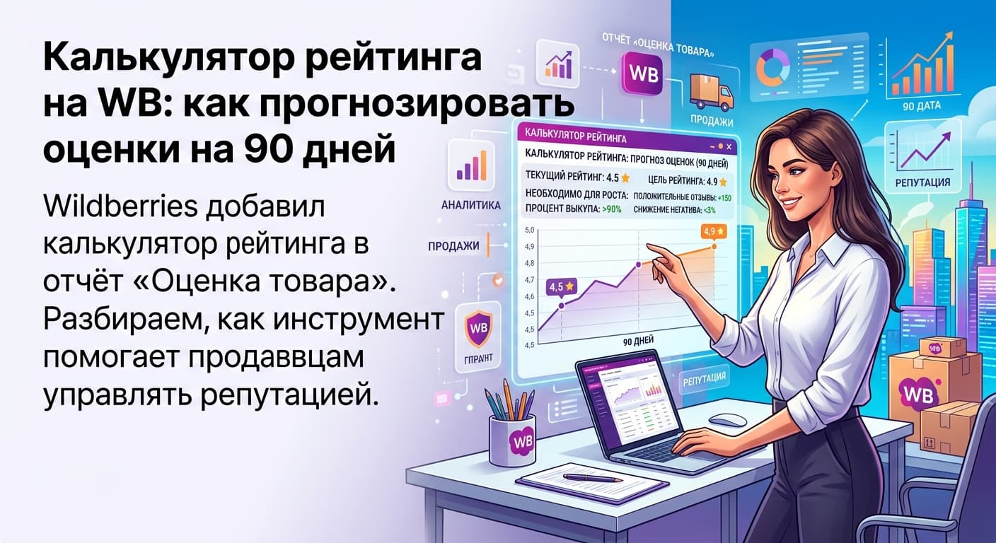 Калькулятор рейтинга на WB: как прогнозировать оценки на 90 дней