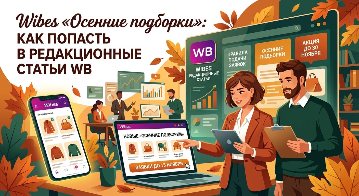 Wibes «Осенние подборки»: как попасть в редакционные статьи WB