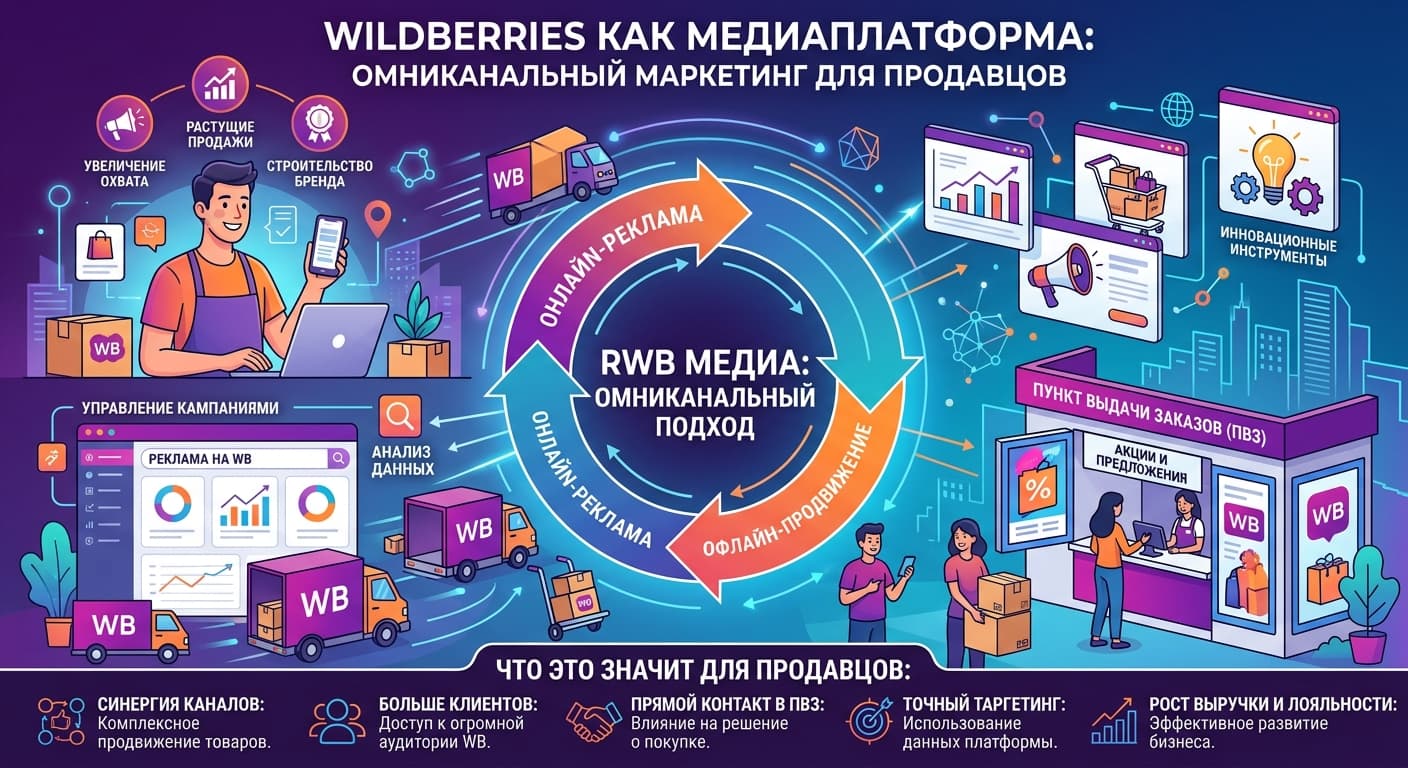 Wildberries как медиаплатформа: омниканальный маркетинг для продавцов
