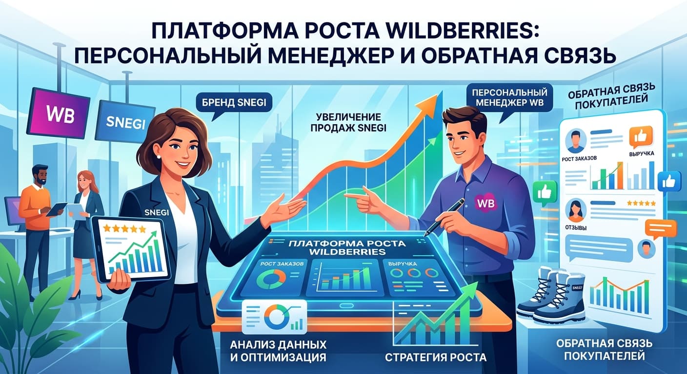 Платформа роста Wildberries: персональный менеджер и обратная связь