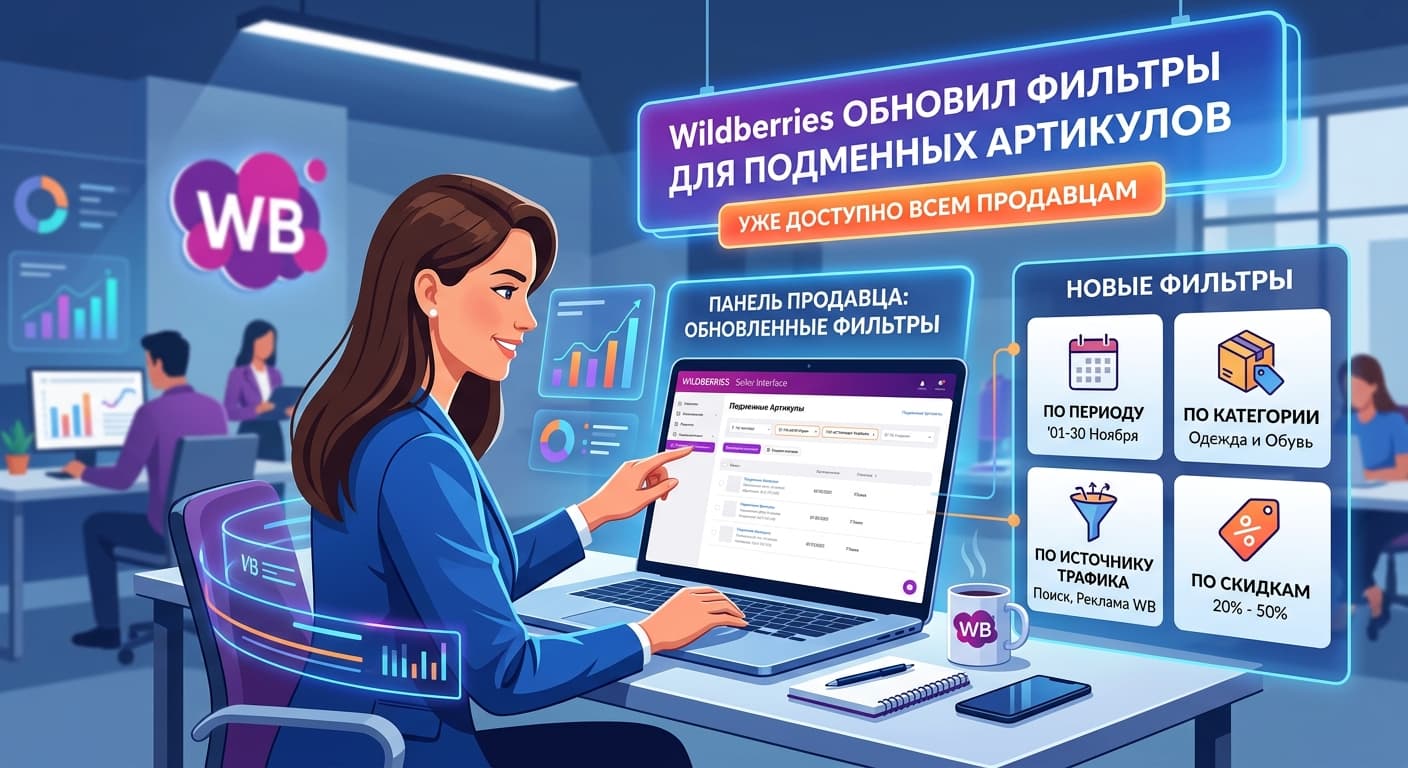 Wildberries обновил фильтры для подменных артикулов