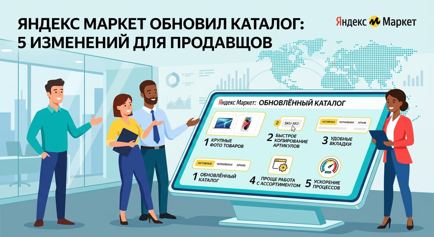 Яндекс Маркет обновил Каталог: 5 изменений для продавцов