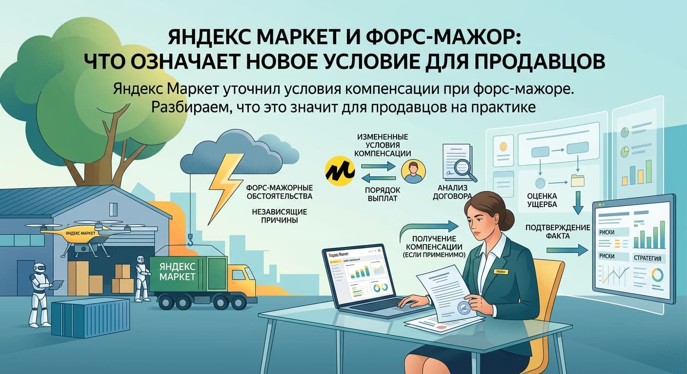 Яндекс Маркет и форс-мажор: что означает новое условие для продавцов