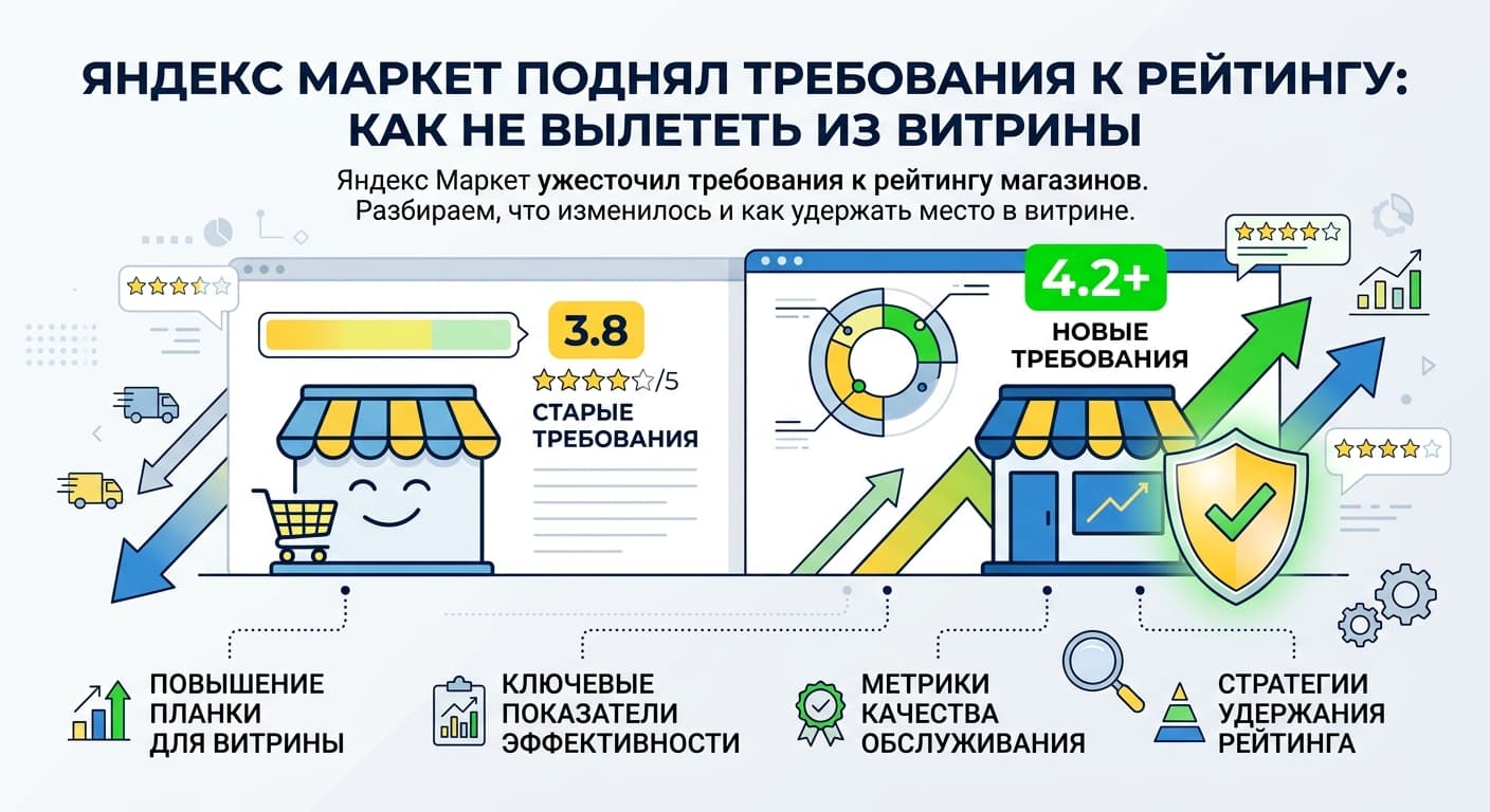 Яндекс Маркет поднял требования к рейтингу: как не вылететь из витрины