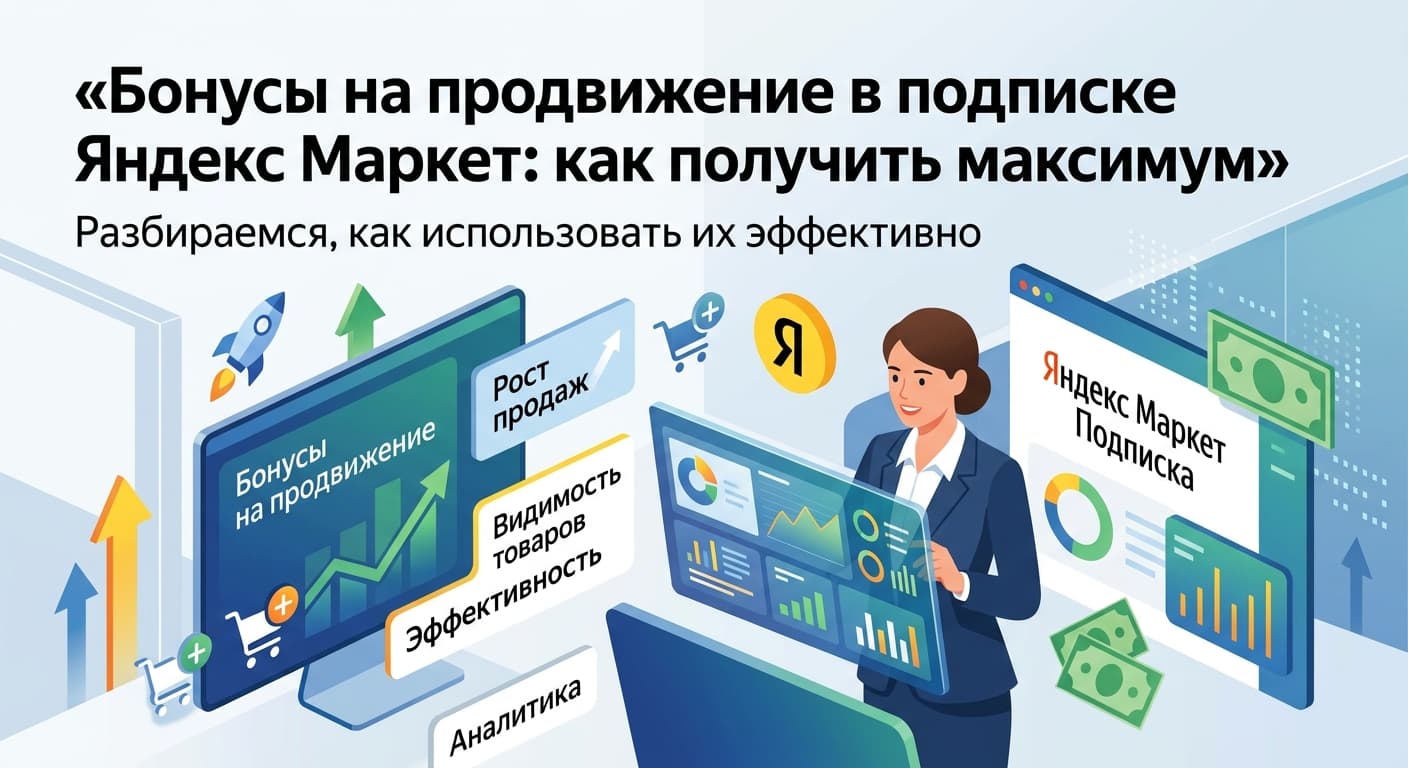 Бонусы на продвижение в подписке Яндекс Маркет: как получить максимум