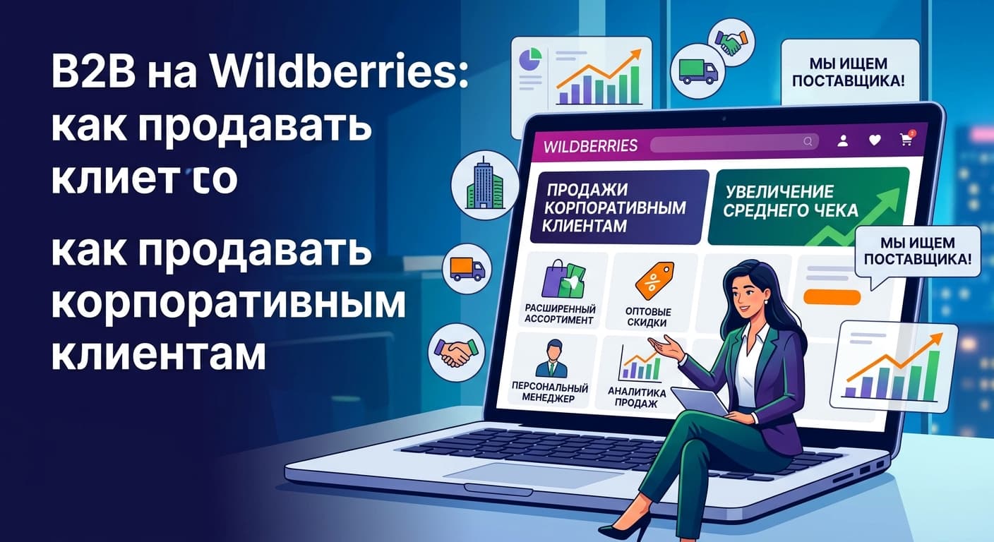 B2B на Wildberries: как продавать корпоративным клиентам