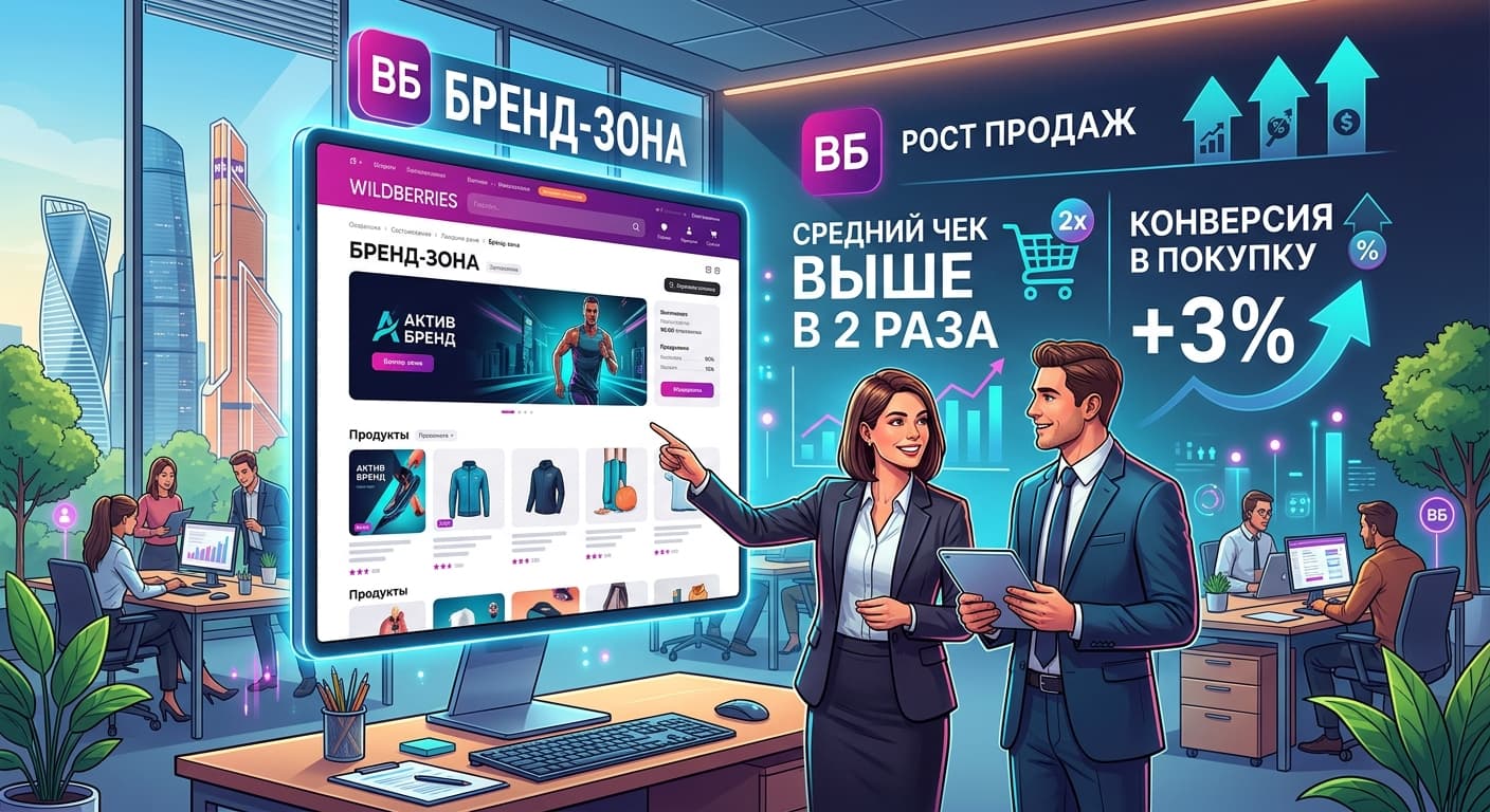 Бренд-зона на Wildberries: как новый сервис увеличивает продажи