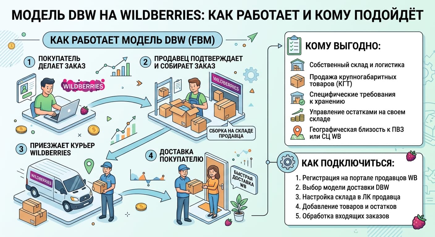 Модель DBW на Wildberries: как работает и кому подойдёт
