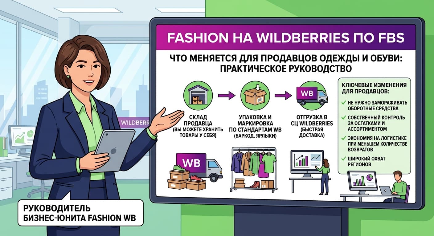 Fashion на Wildberries по FBS: что меняется для продавцов одежды