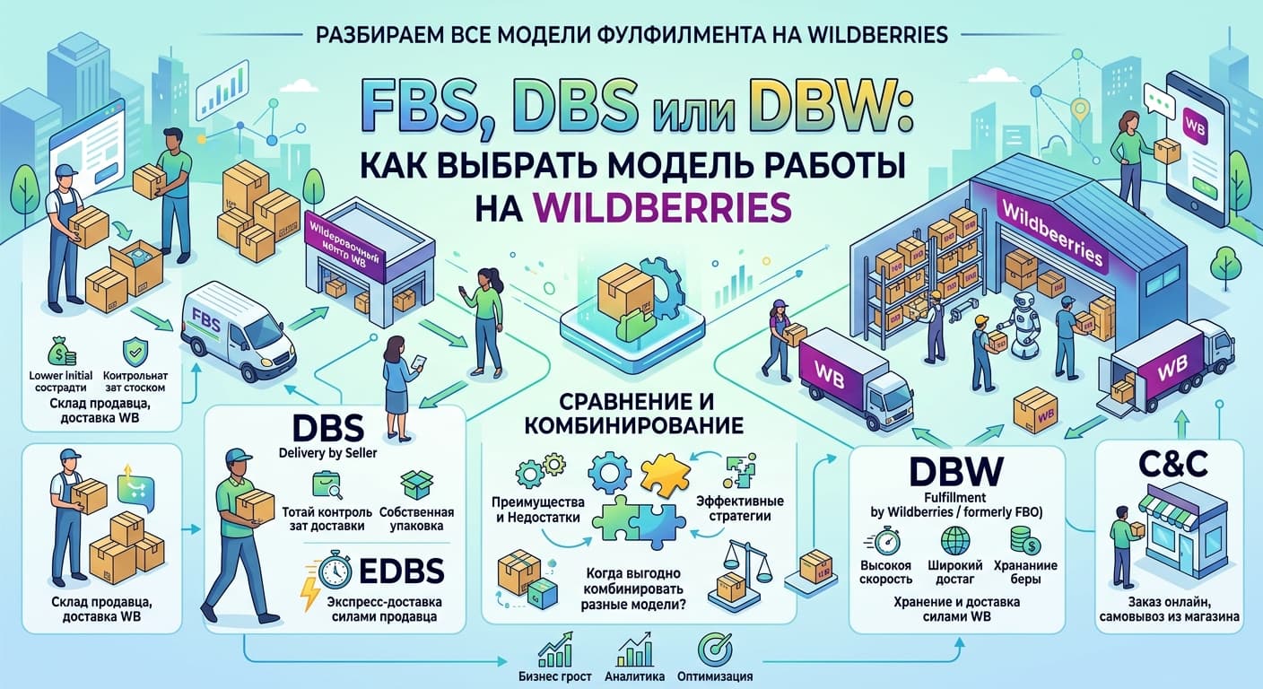 FBS, DBS или DBW: как выбрать модель работы на Wildberries