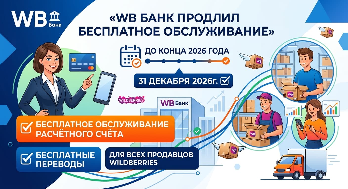 WB Банк продлил бесплатное обслуживание до конца 2026 года