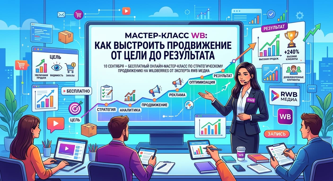 Мастер-класс WB: как выстроить продвижение от цели до результата