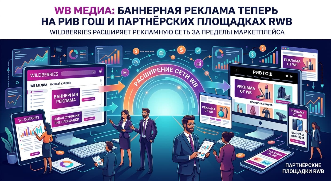 WB Медиа: баннерная реклама теперь на РИВ ГОШ и партнёрских площадках RWB