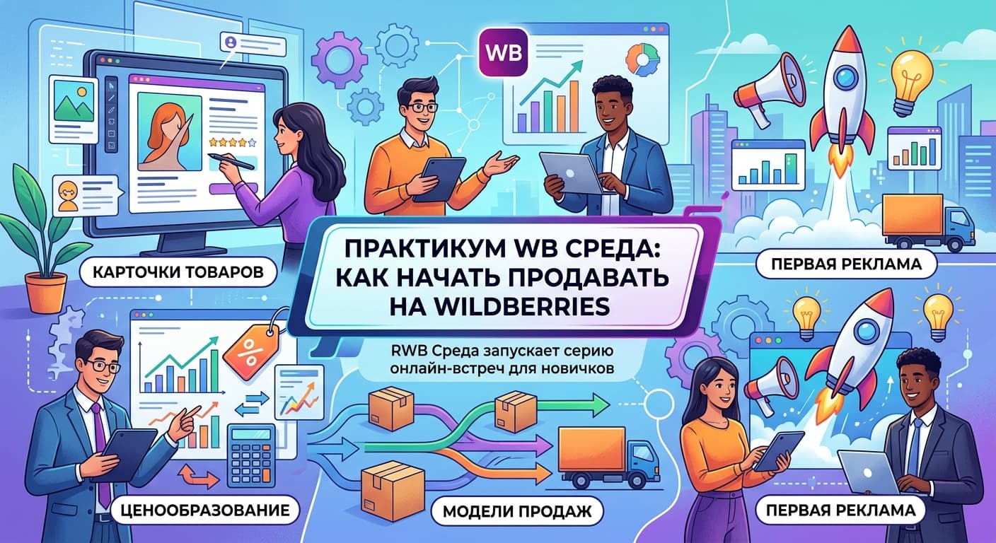 Практикум WB Среда: как начать продавать на Wildberries