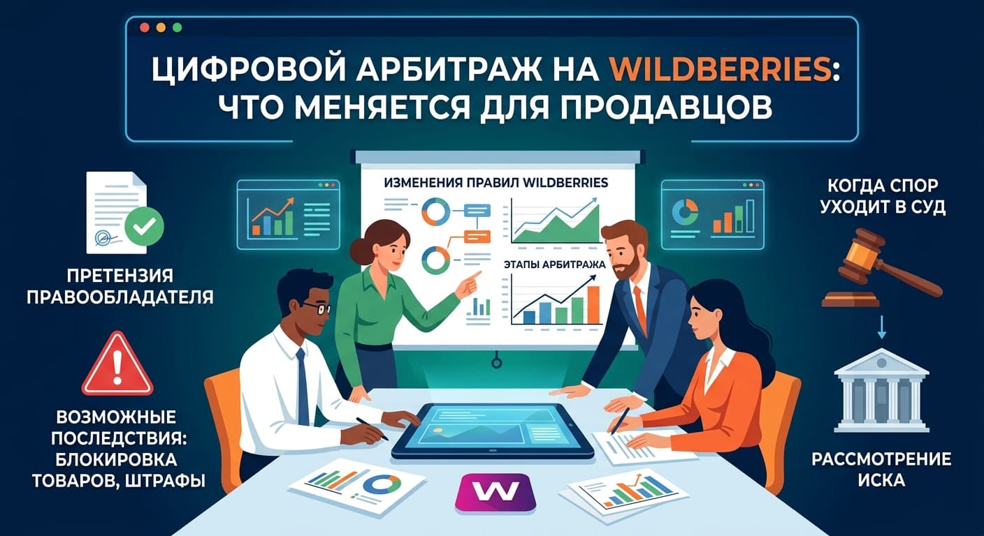 Цифровой арбитраж на Wildberries: что меняется для продавцов